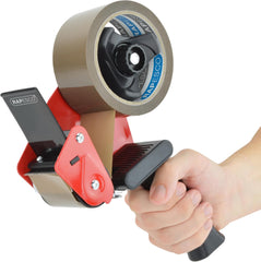 Rapesco Germ-Savvy® Antibacterial: 960 Tape Dispenser with 1 Brown Packing Tape