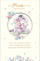 Disney Cute Eeyore & Piglet Design Mother's Day Card