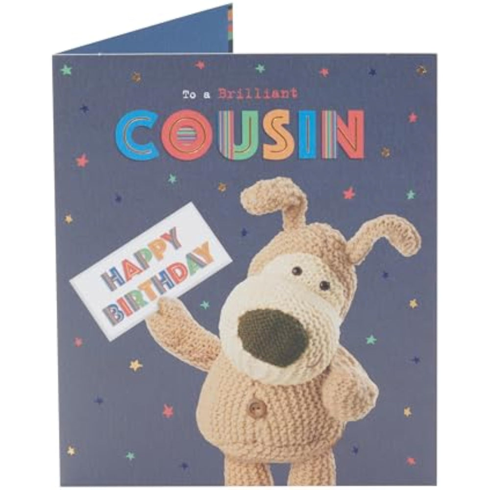 Boofle Birthday Card for Cousin - Cute Design