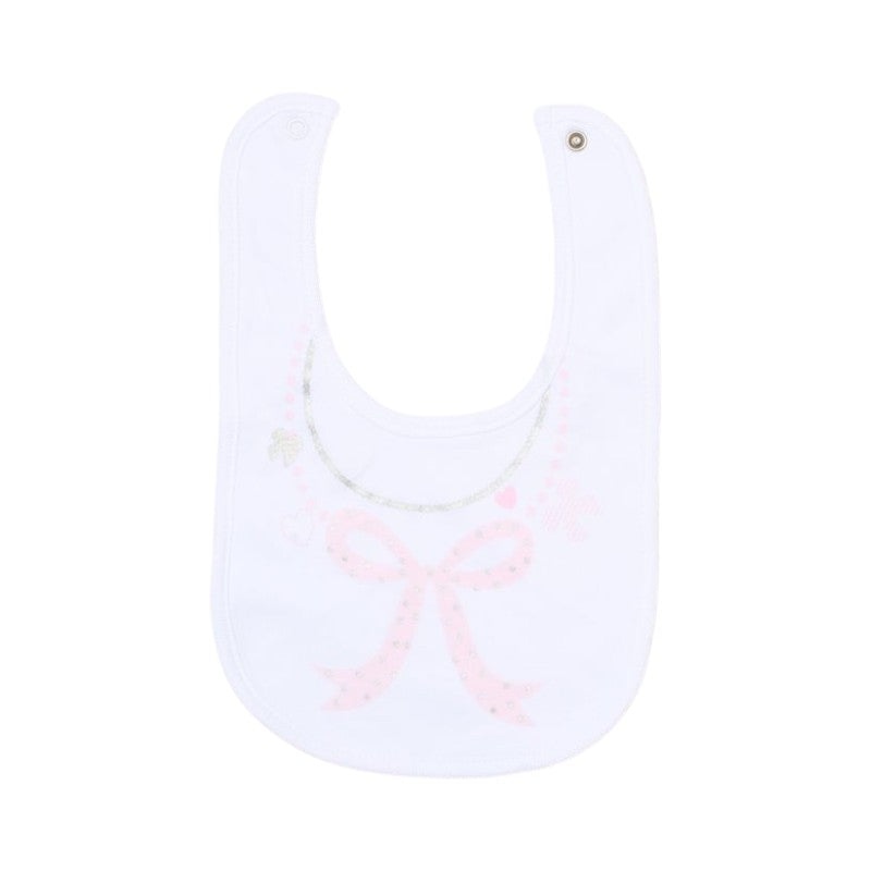 Send It By White & Pink Bow 5 Piece Set
