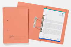 Guildhall Spring Transfer File Manilla Foolscap 285gsm Orange (Pack 25) - 346-ORGZ