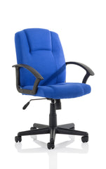 Bella Executive Managers Chair Blue Fabric EX000247 DD