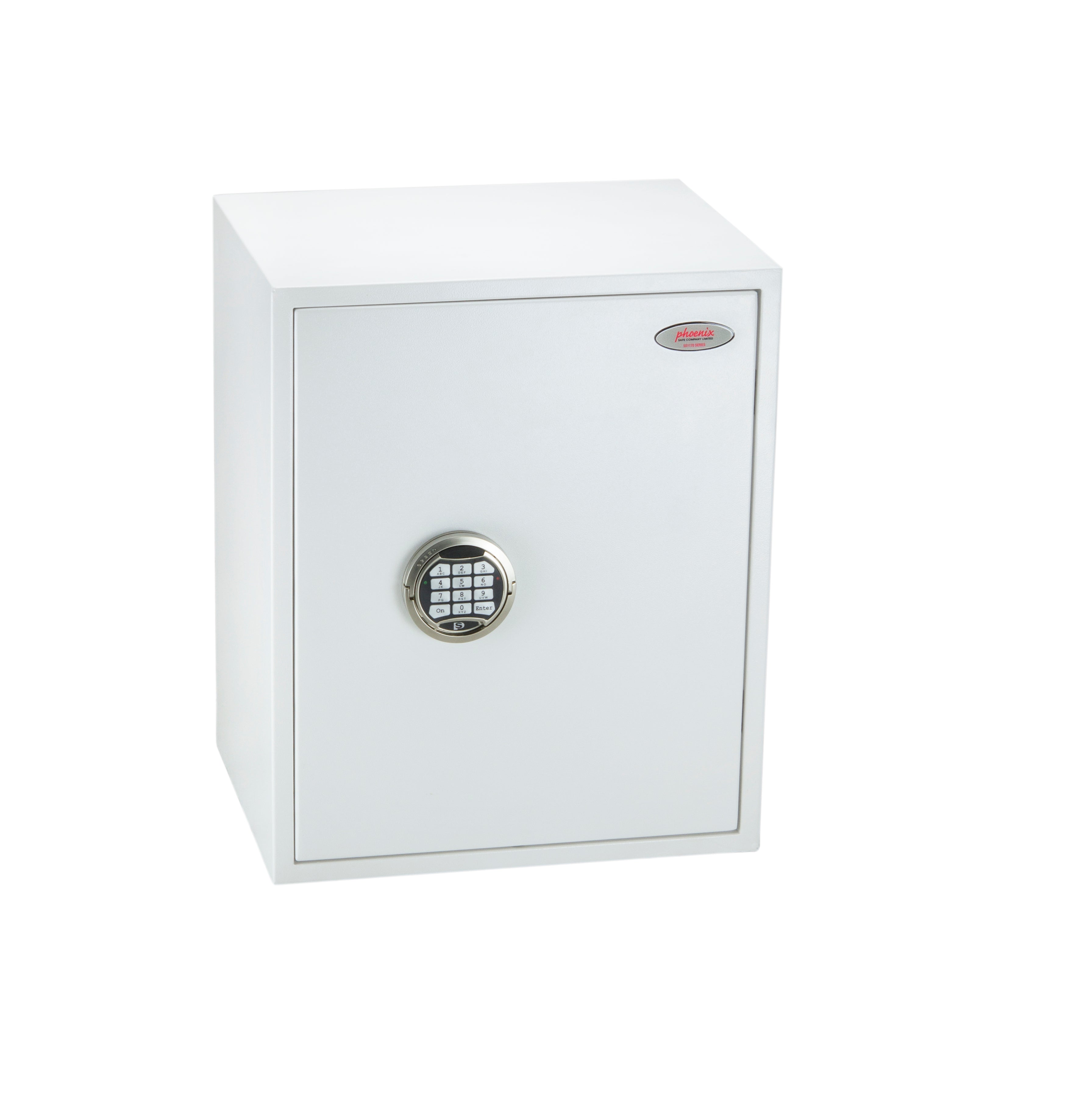 Phoenix Fortress Size 3 S2 Security Safe Electronic Lock White SS1183E DD