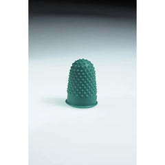 Q-Connect Green Thimblettes Size 0 16mm (Pack of 12)