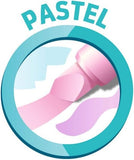 Assorted Maped pastel highlighters in a pack of 10 with colorful chisel tips for highlighting text.