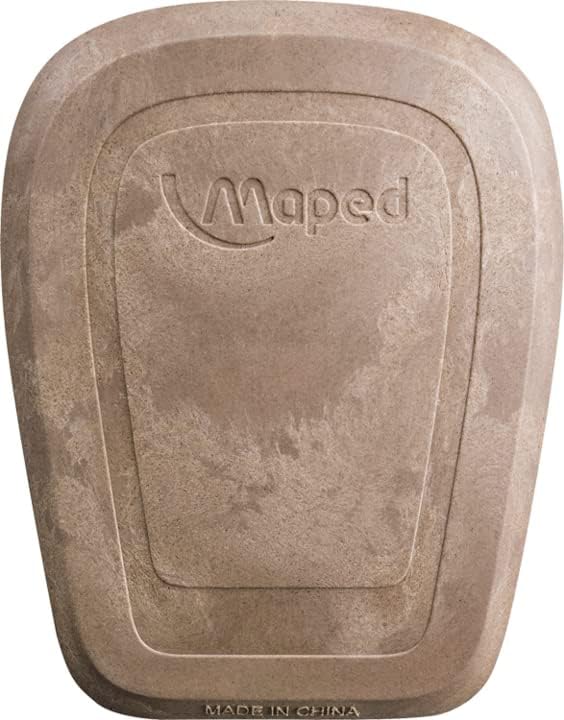 Maped Smiling Planet 2-hole pencil sharpener with colorful design and two sharpening holes, perfect for school and office use.