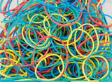 Maped rubber band from stationery and office supplies, showing a close-up of the flexible, natural-colored rubber band.