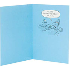 Funny Birthday Card - Birthday Card for Him - Featuring Sherlock Holmes and Dr Watson