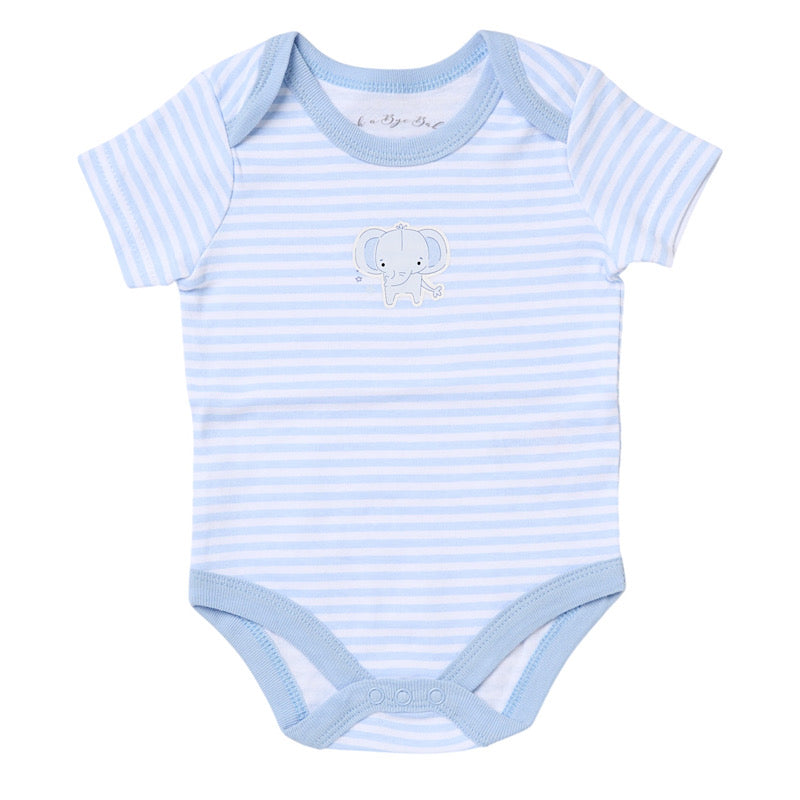 Send It By White & Blue Elephant 5 Piece Set