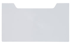 Exacompta Horizontal Literature Holder Cover 6 x 327 x 188mm Light Grey - 63040D