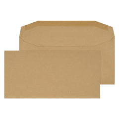 ValueX Everyday Envelopes DL Manilla Plain Gummed Mailer 80gsm 110x220mm (Pack 1000) - 13780