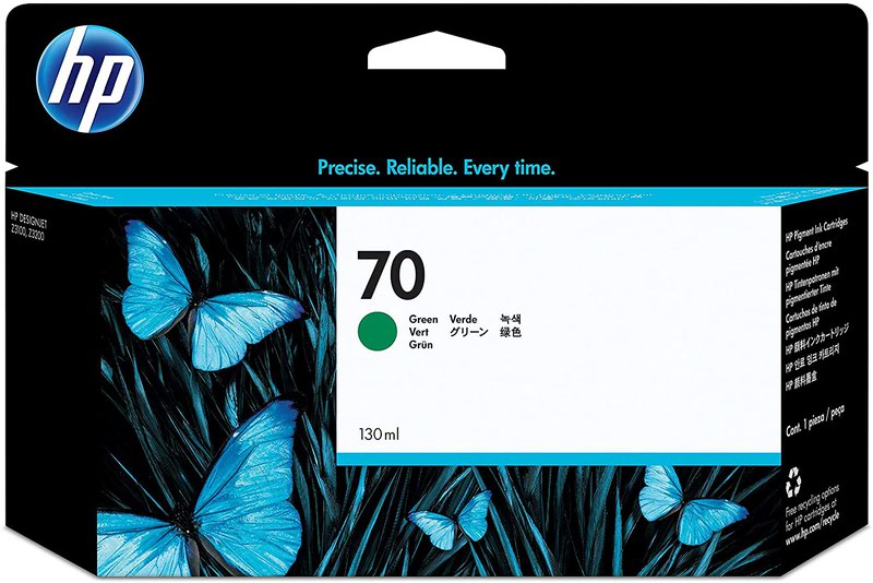 HP C9457A NO70 130ml Green Ink