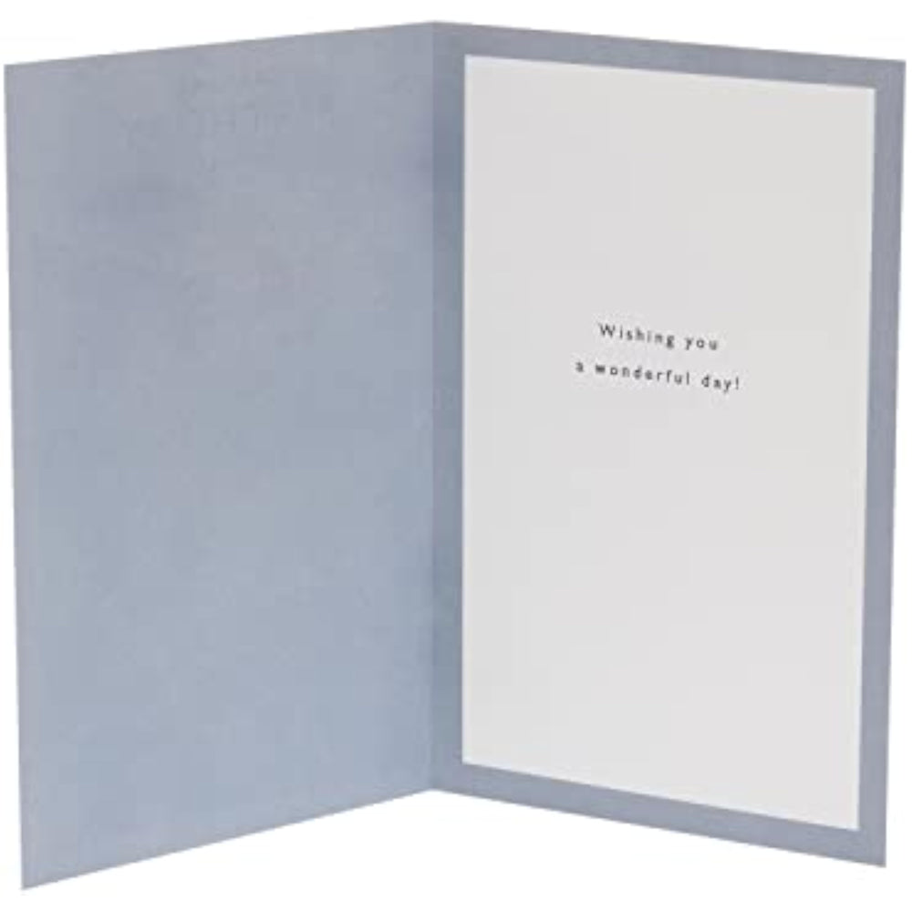 Cyclist & Sunset Design Birthday Card