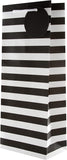 Hallmark Multi Occasion Gift Bag Bundle - 3 Essential Sized Bags in 3 Contemporary Black Designs