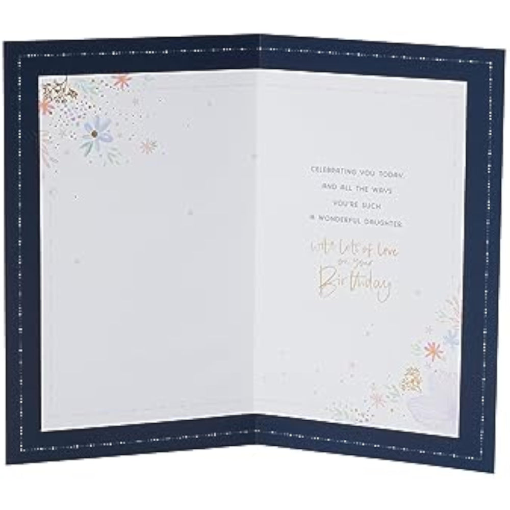 Stunning Balloons Design Daughter Birthday Card