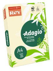 Rey Adagio Card A4 160gsm Ivory (Ream 250) RYADA160X410