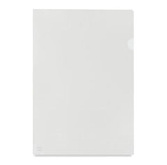 ValueX Cut Flush Folder Polypropylene A4 100 Micron Orange Peel Clear (Pack 100) - 8020638
