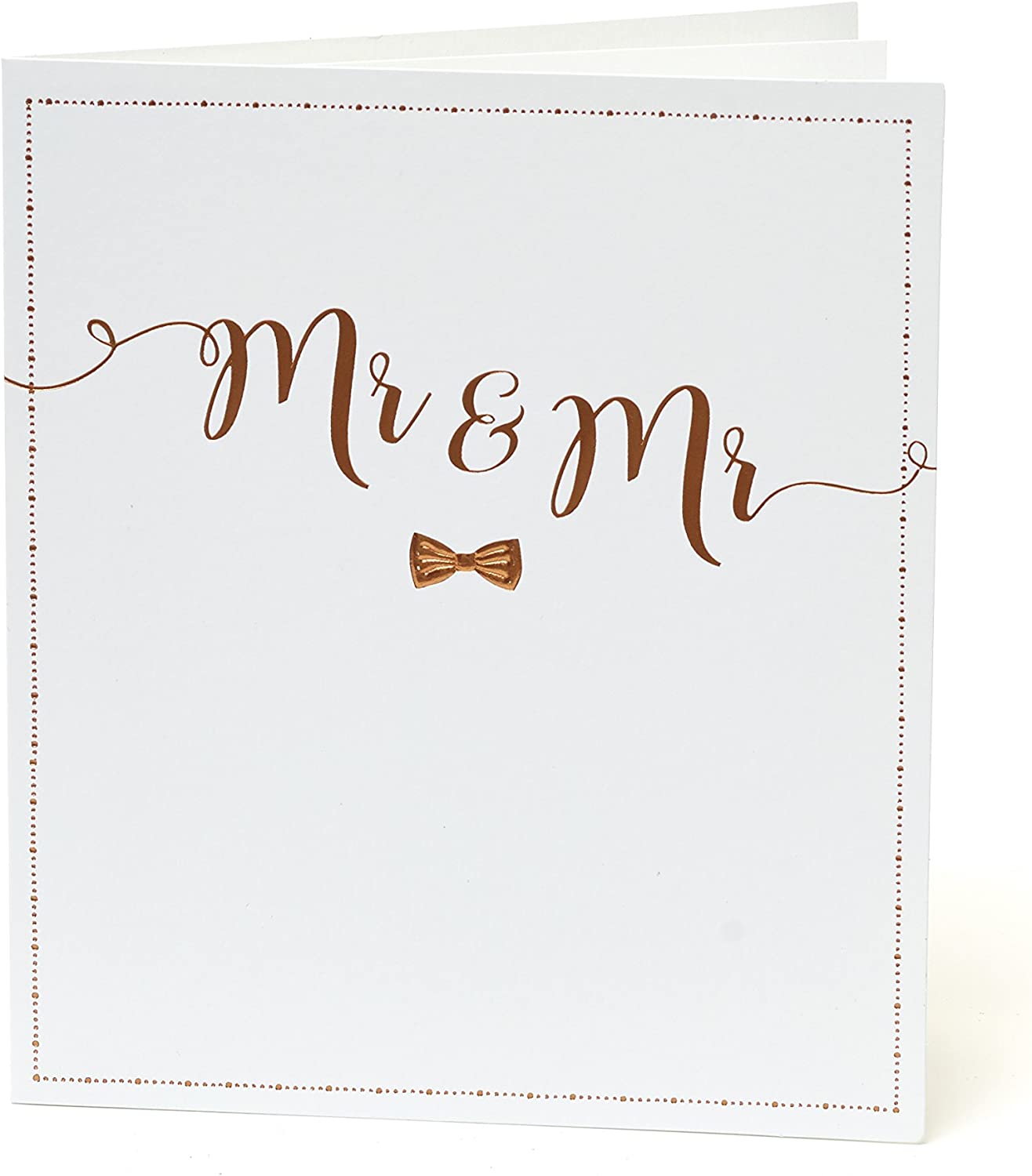 Mr. and Mr. Congratulations Same Sex Wedding Card