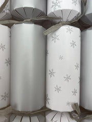 Christmas Silver and White Cracker