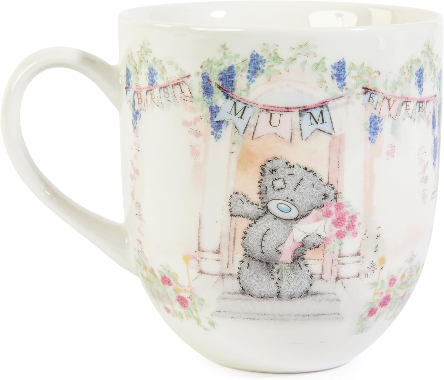 Tatty Teddy Luxury Bone China Mug for Mum Presented in Satin Lined Gift Box Signature Collection
