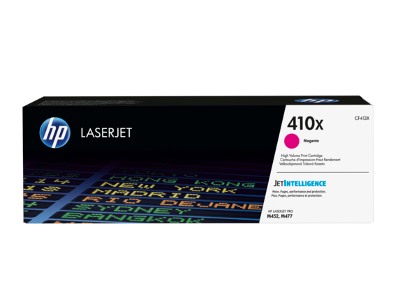 HP 410X Magenta High Yield Toner 5K pages for HP Color LaserJet Pro M377/M452/M477 - CF413X