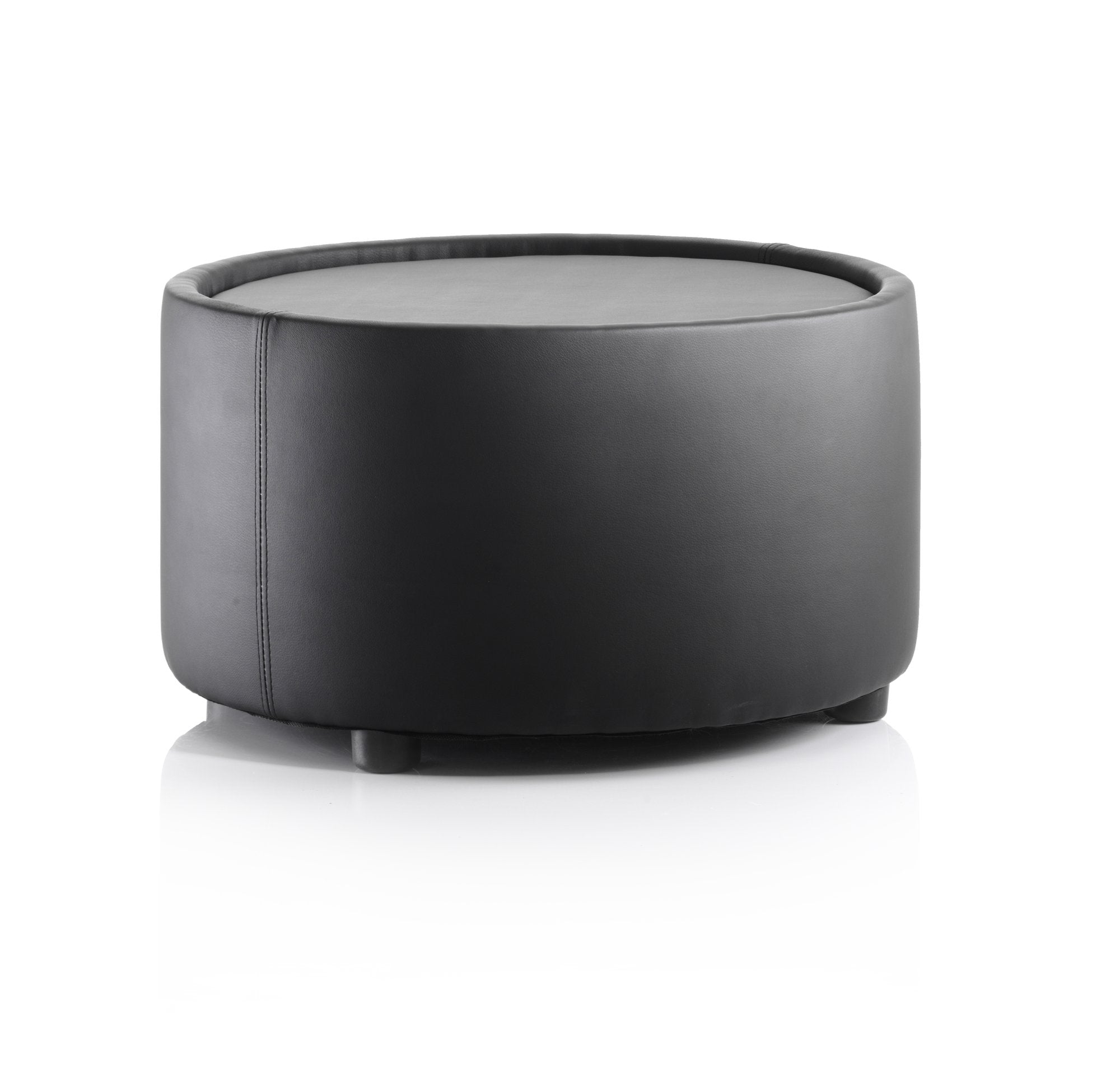 Neo Round Table Black Leather BR000096 DD