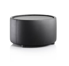 Neo Round Table Black Leather BR000096 DD