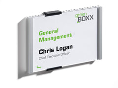 Durable Aluminium Doorplate Info Sign A6 Landscape - 480123