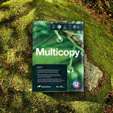 Multicopy Next Carbon Balanced A3 copier paper, 80gsm, 500 sheets, ideal for printing and copying tasks.