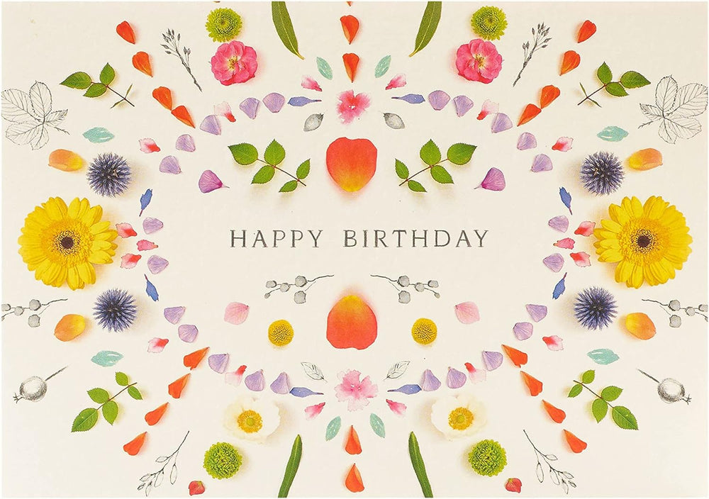 Nature Mandela Design Birthday Card