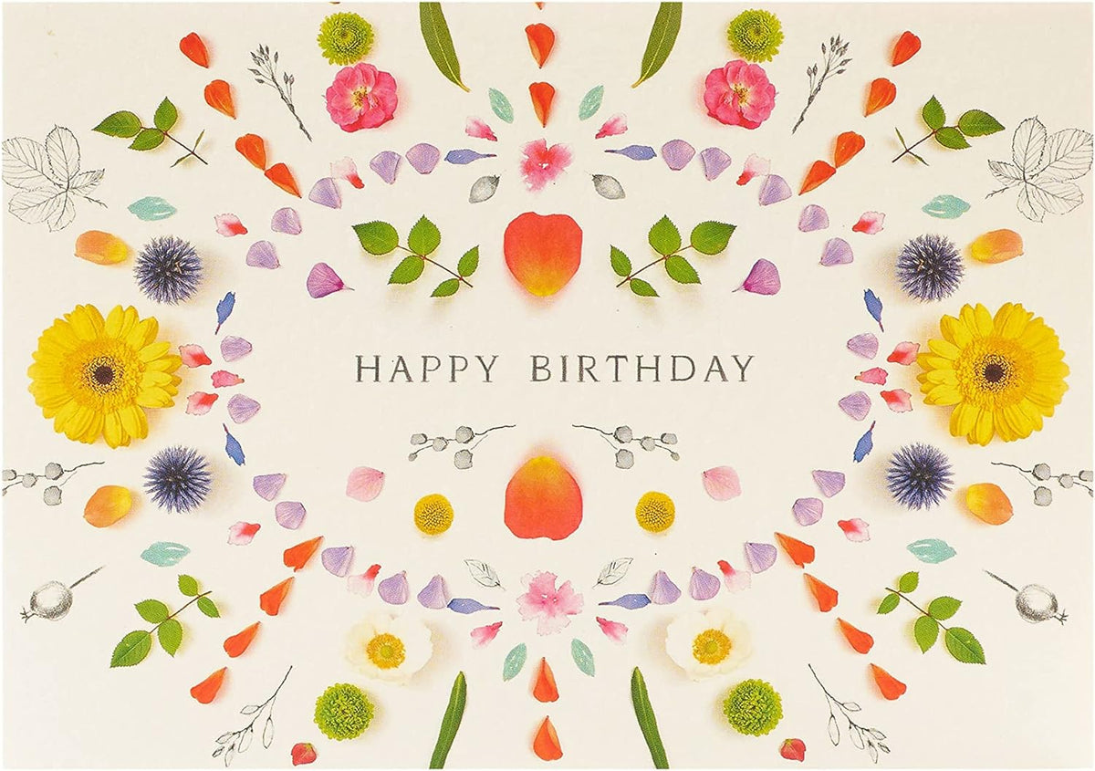 Nature Mandela Design Birthday Card
