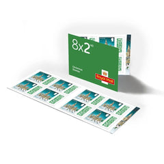 Royal Mail Christmas 2024 2nd Class Stamp Book – Pack of 8 Festive Stamps for UK Post