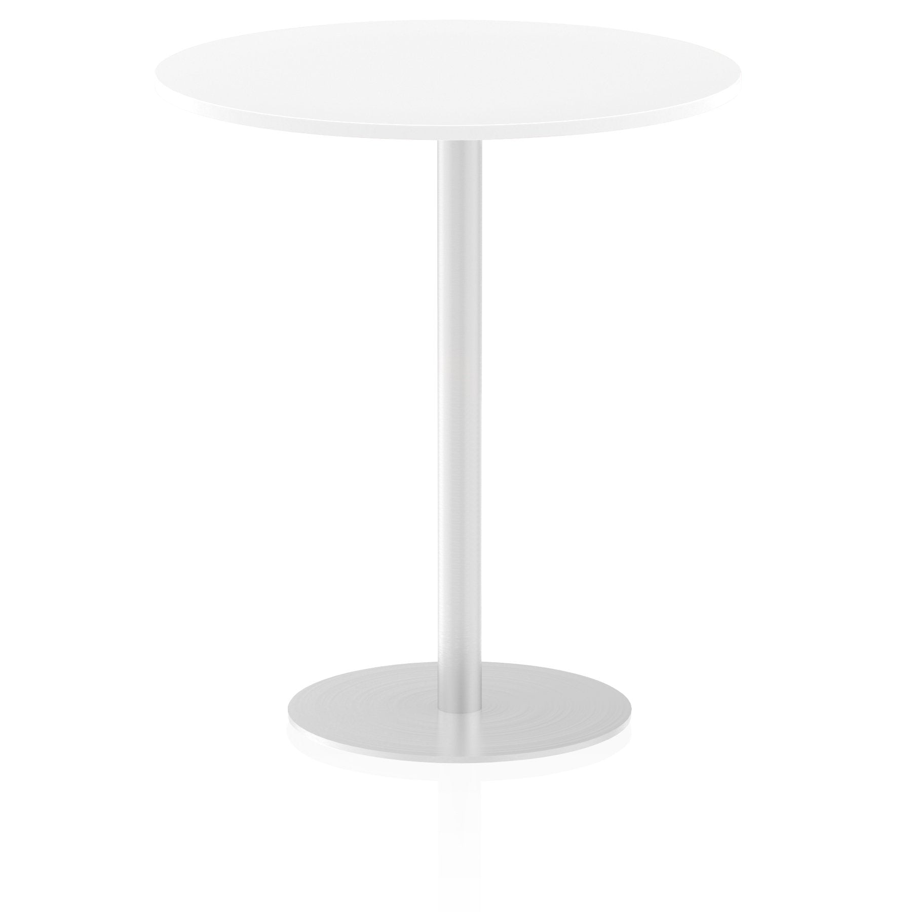 Dynamic Italia 1000mm Poseur Round Table White Top 1145mm High Leg ITL0150 DD