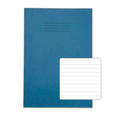 Rhino 13 x 9 A4+ Oversized Exercise Book 40 Page Ruled 8mm Light Blue (Pack 100) - VDU024-160-0 DD