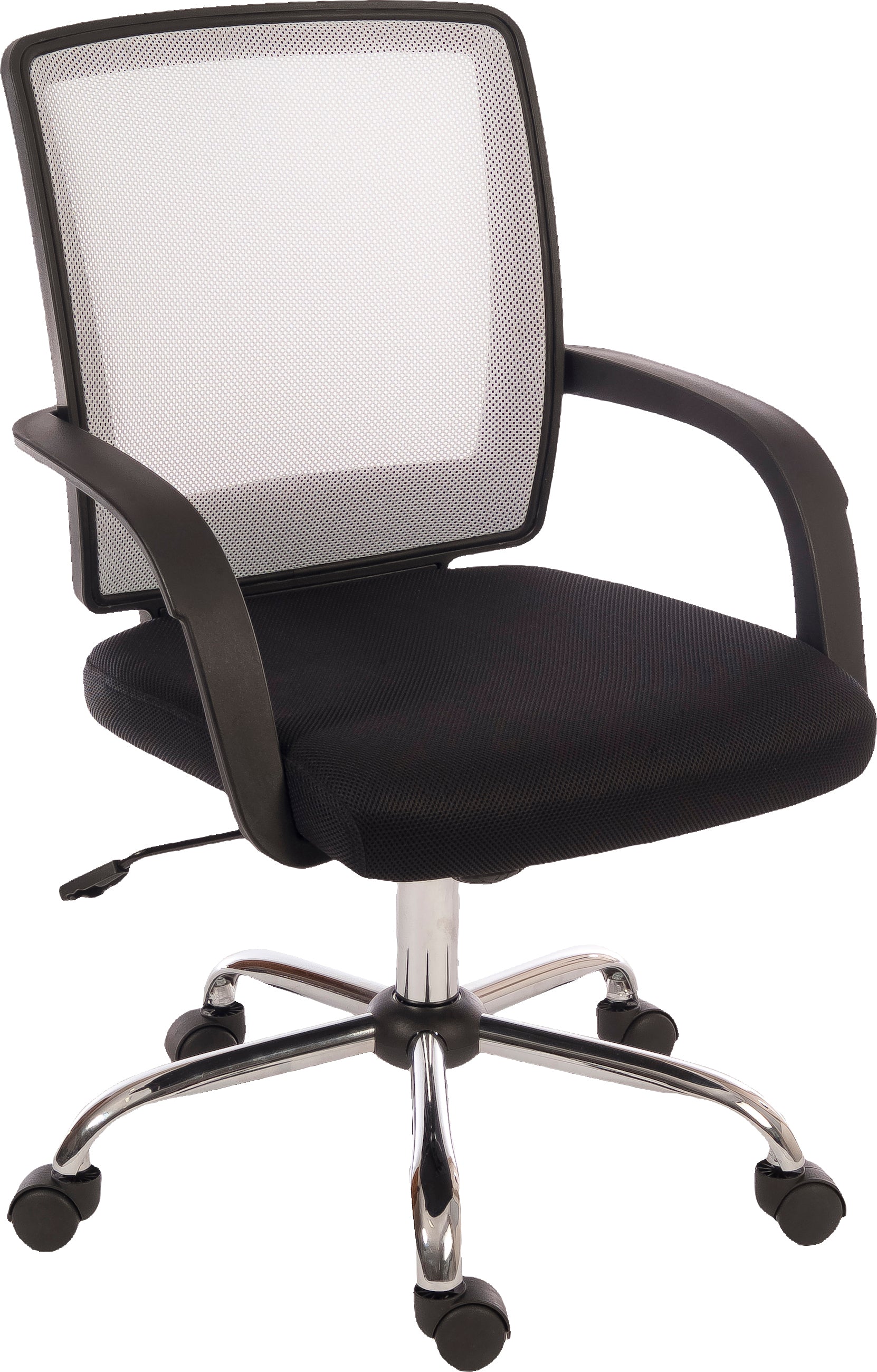 Star Mesh Back Task Office Chair White/Black - 6910WHI DD