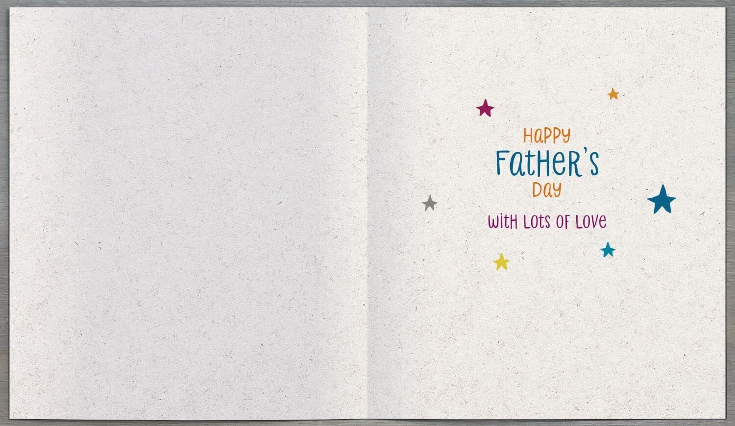 From The Bump Dad To Be Father's Day Card