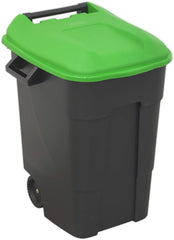 ValueX Wheelie Bin 140 Litre H950 x D560 x W480mm Green