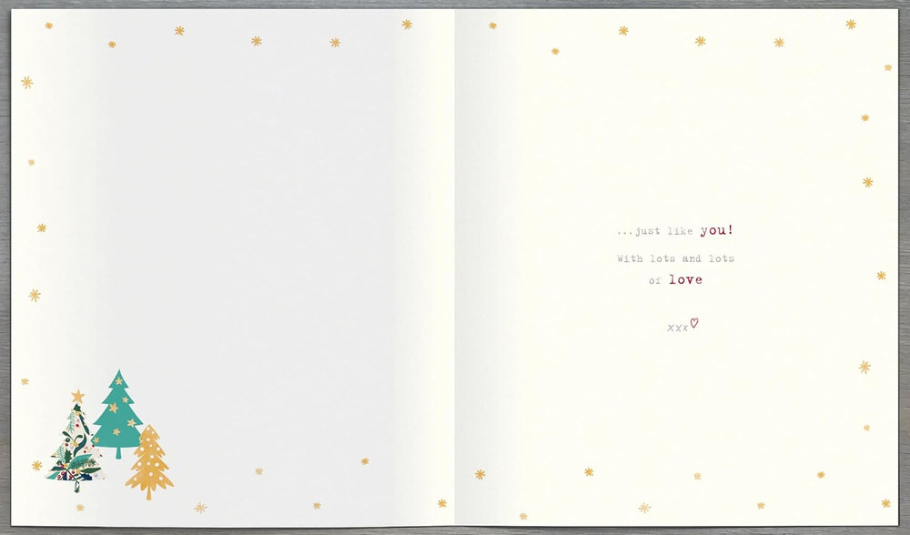 Boofle To An Amazing Daughter – Beautiful Bauble Cute Christmas Greeting Card