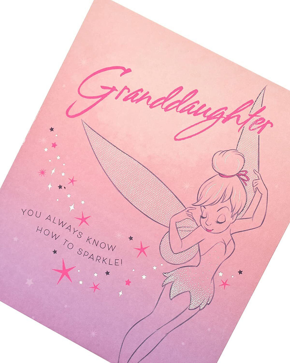 Granddaughter Disney Tinkerbell Birthday Card