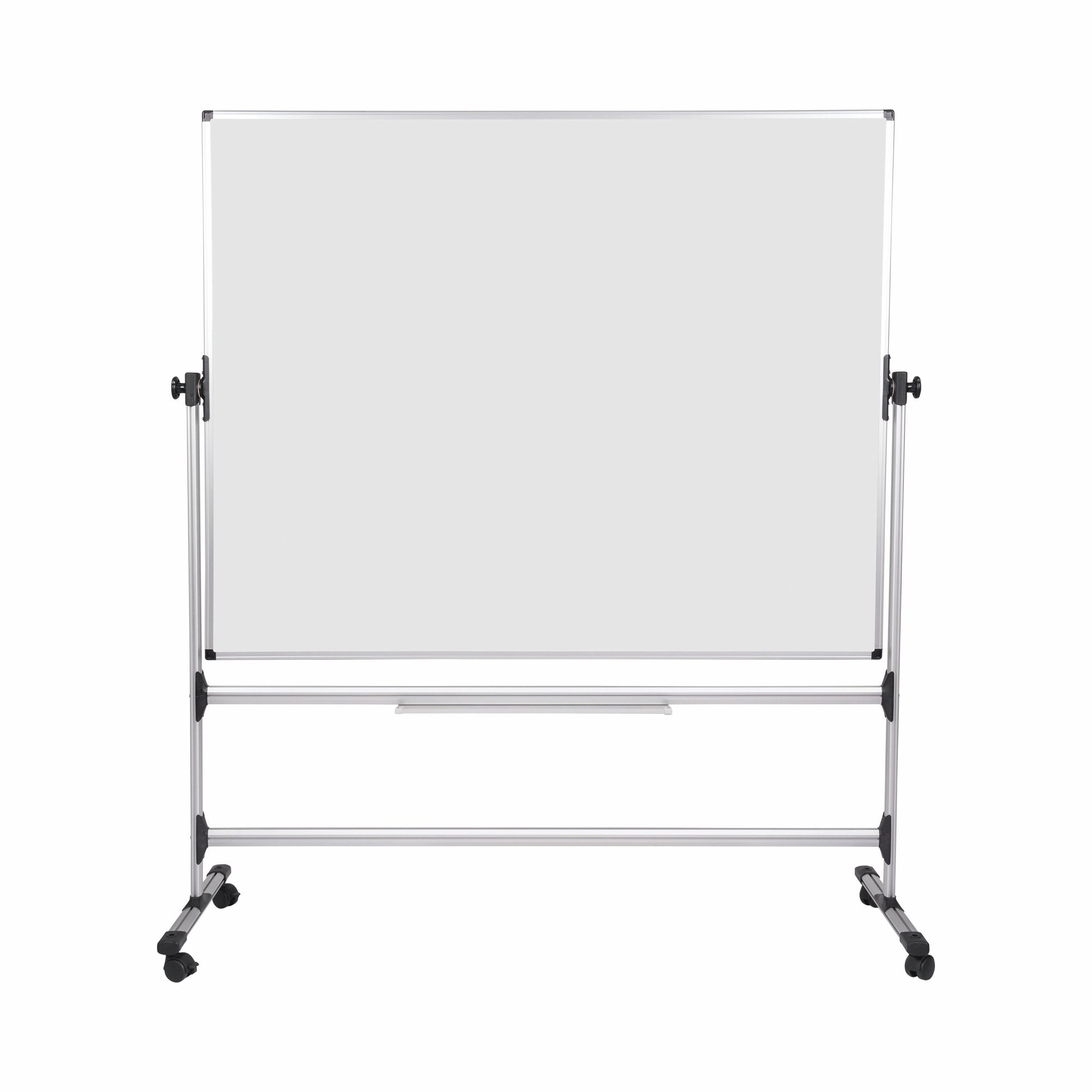 Bi-Office Earth-It Revolver Double Sided Magnetic Enamel Whiteboard Aluminium Frame 1500x1200mm - RQR0424 DD