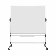 Bi-Office Earth-It Revolver Double Sided Magnetic Enamel Whiteboard Aluminium Frame 1500x1200mm - RQR0424 DD