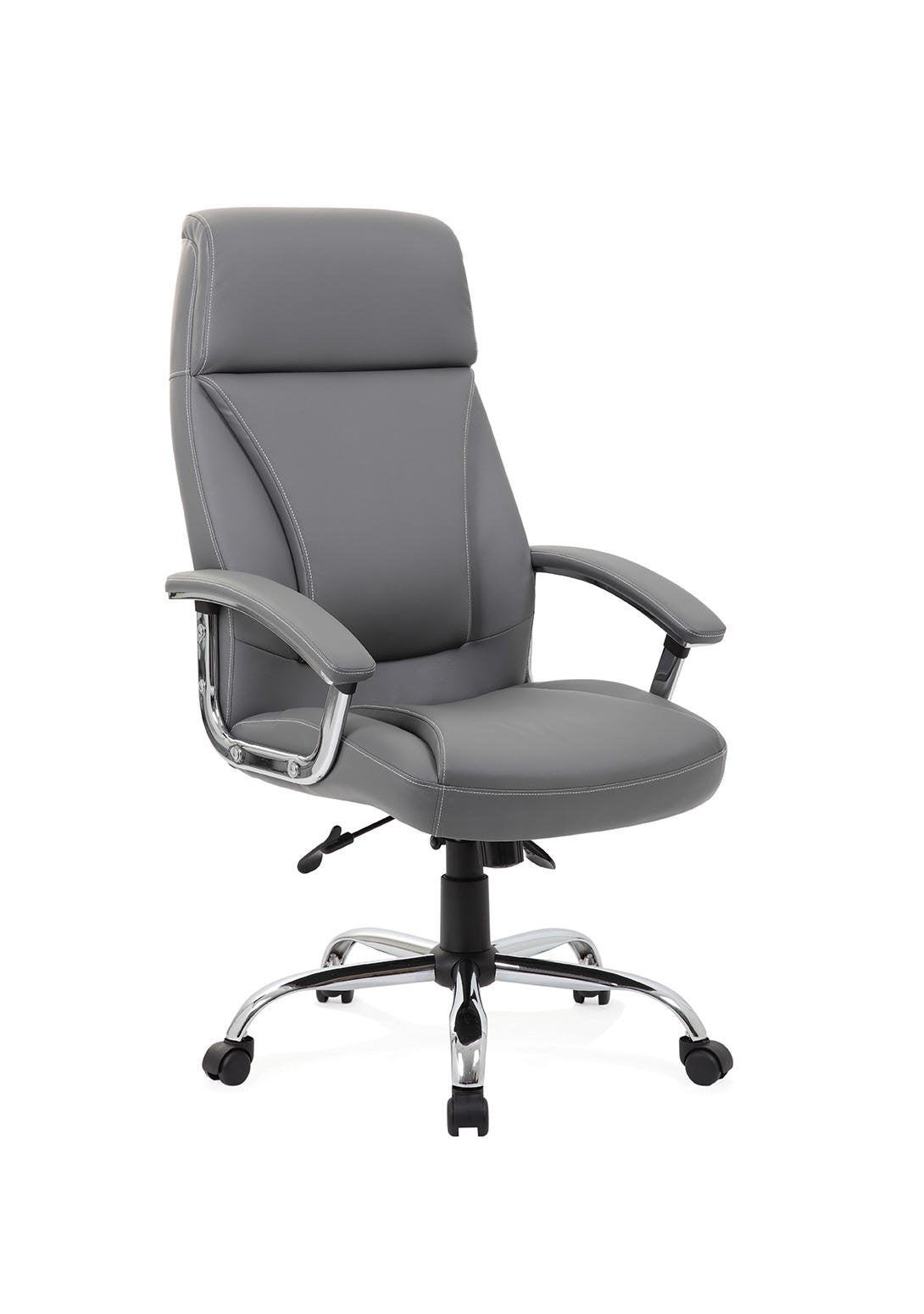 Penza Executive Chair Grey Leather EX000195 DD