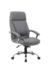 Penza Executive Chair Grey Leather EX000195 DD