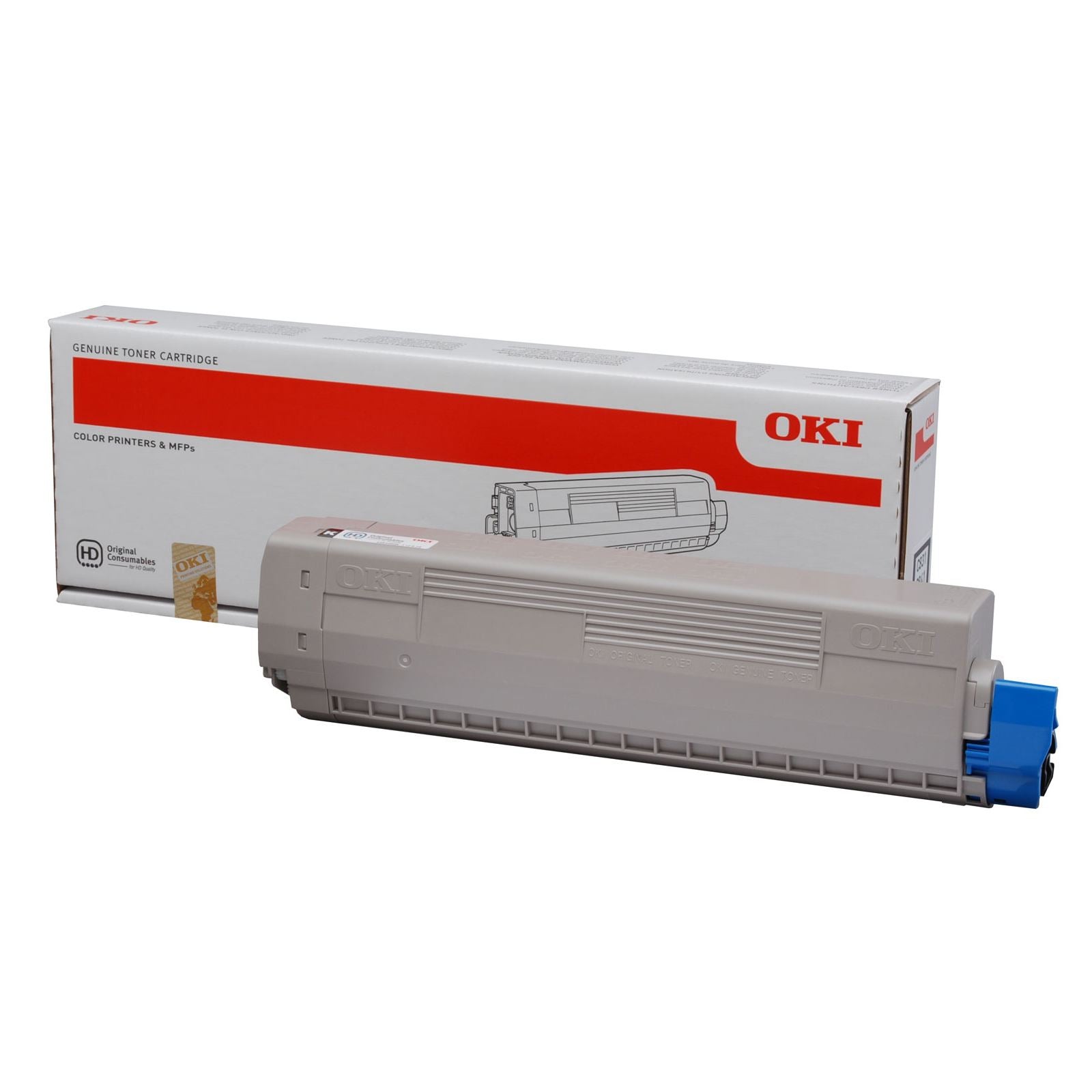 OKI Black Toner Cartridge 10K pages - 44844508