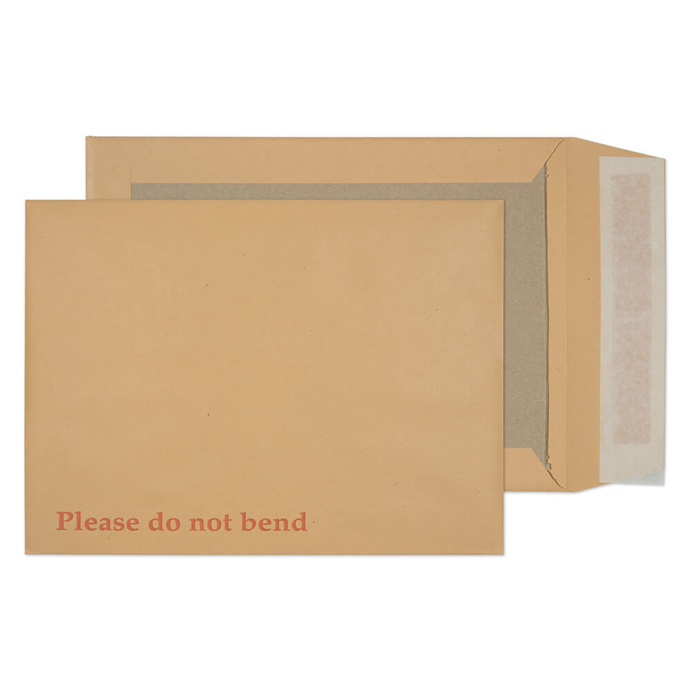 Blake Everyday Envelopes Manilla Pocket Peel and Seal Board Back 120gsm 241x178mm (Pack 125) - 11935