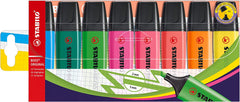 Stabilo Boss Original Highlighters Assorted (Pack of 8)