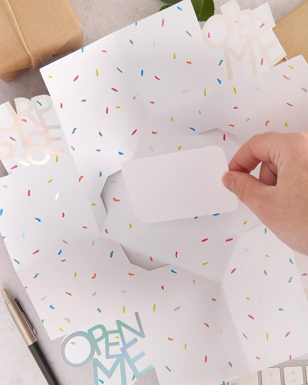 Pop-Up Design Money Wallet Card