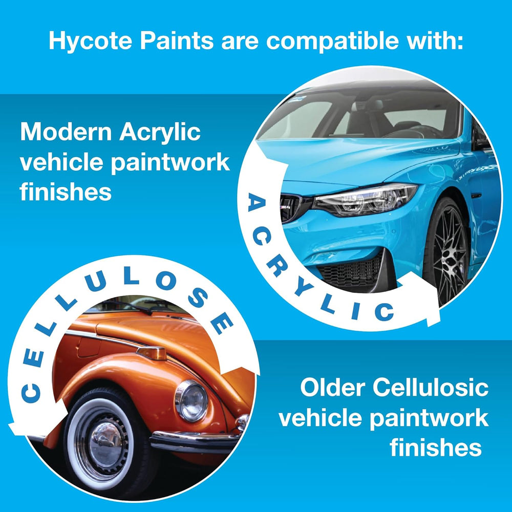 Hycote Gloss Black Car Spray Paint 400ml – Fast Drying Aerosol