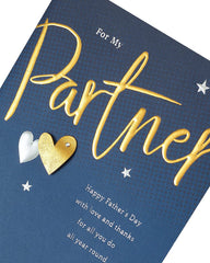 3D Effect Father's Day Card For Partner