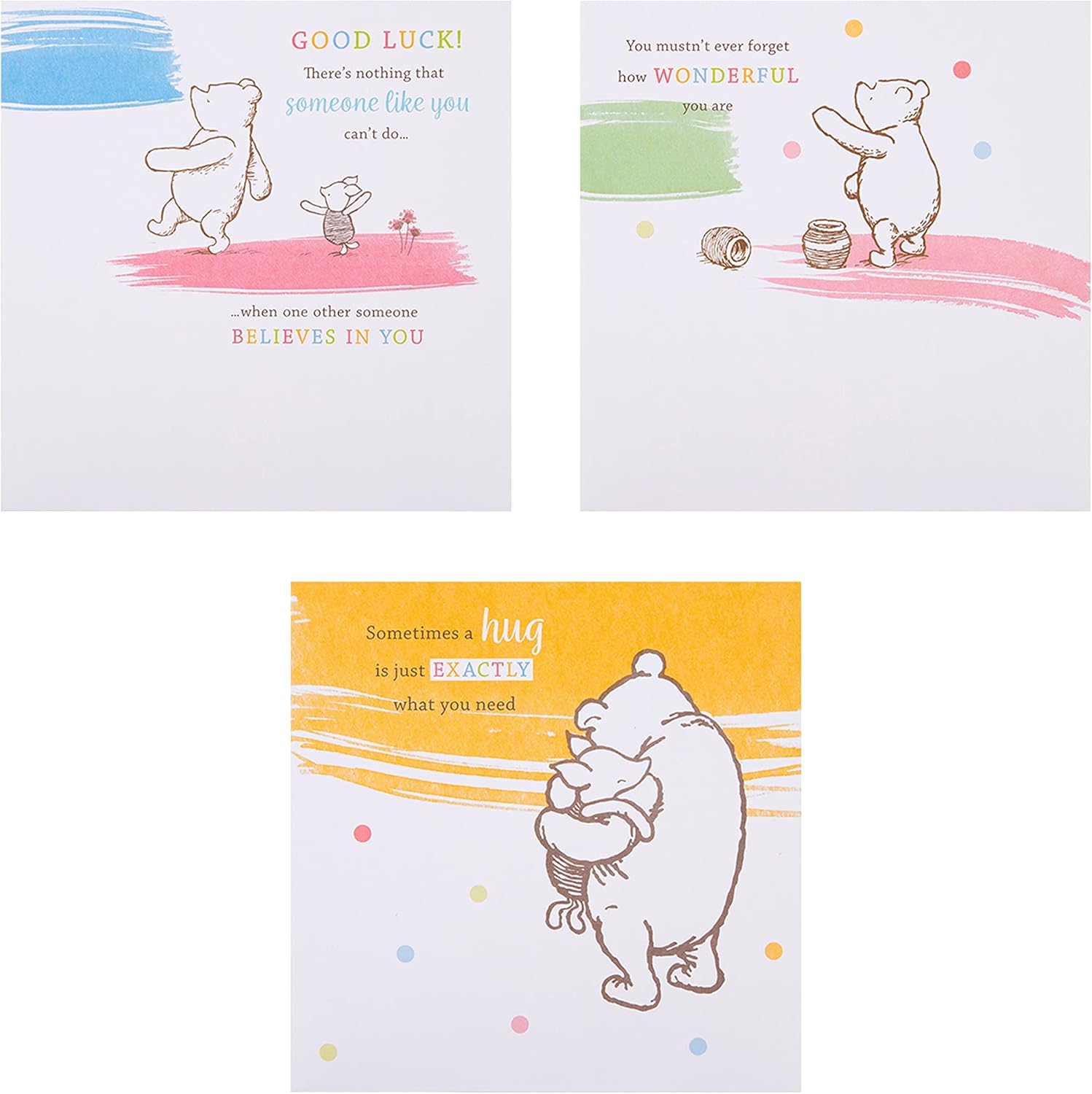 Disney's Winnie The Pooh Designs Multipack of 10 in 5 Cards
